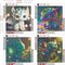 4-Pack Dragon Zodiac Diamond Painting Kits for Adults – DIY 5D Full Drill Diamond Art with Gems, 12×12 Inch Canvas for Home Decor & Craft Gifts